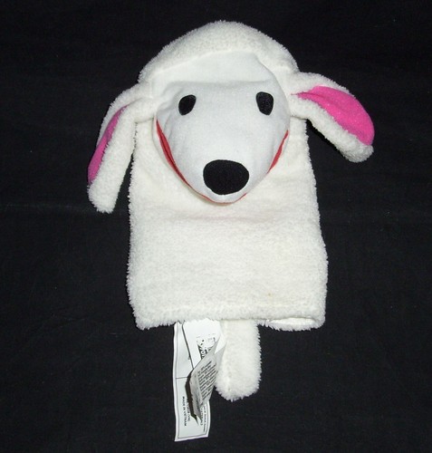 Ikea white puppy dog - ikea,