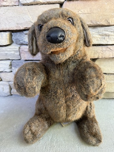 Folkmanis puppet dog brown - puppet,