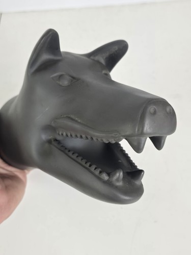 Vintage rubber wolf - rubber,